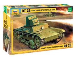Model Kit tank 3540 - T-26 Flamethrower (re-release) (1:35)