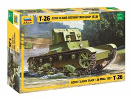 Model Kit tank 3542 - T-26 Version 1932 (1:35)