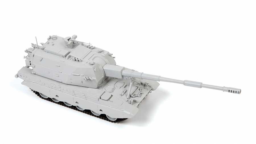 Model Kit tank 5055 - 2S35 "Koalitsya-SV" Self Propelled Howitzer (1:72)