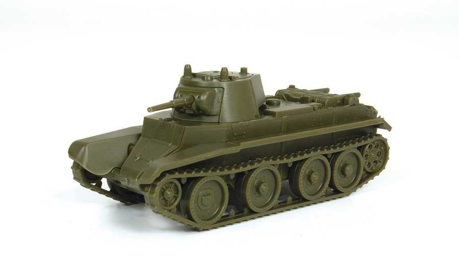 Model Kit tank 6297 - Soviet WWII Tank BT-7 / 7a (1:100)