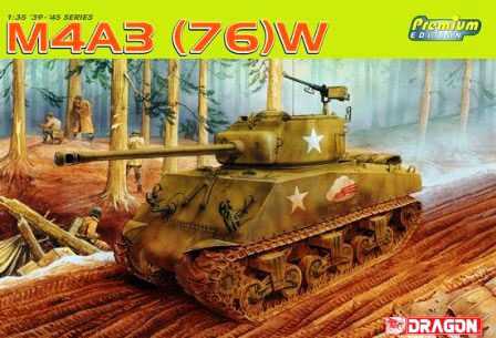 Model Kit tank 6325 - SHERMAN M4A3(76)W (PREMIUM) (1:35)
