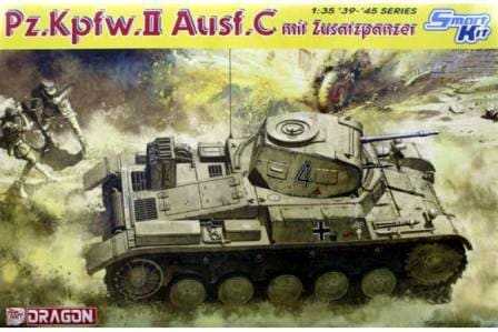 1:35 Pz.Kpfw.II Ausf.C w/Zusatzpanzer (Smart Kit) 