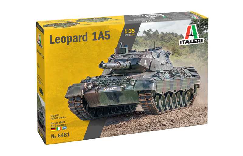 Model Kit tank 6481 - LEOPARD 1 A5 (1:35) 33-6481