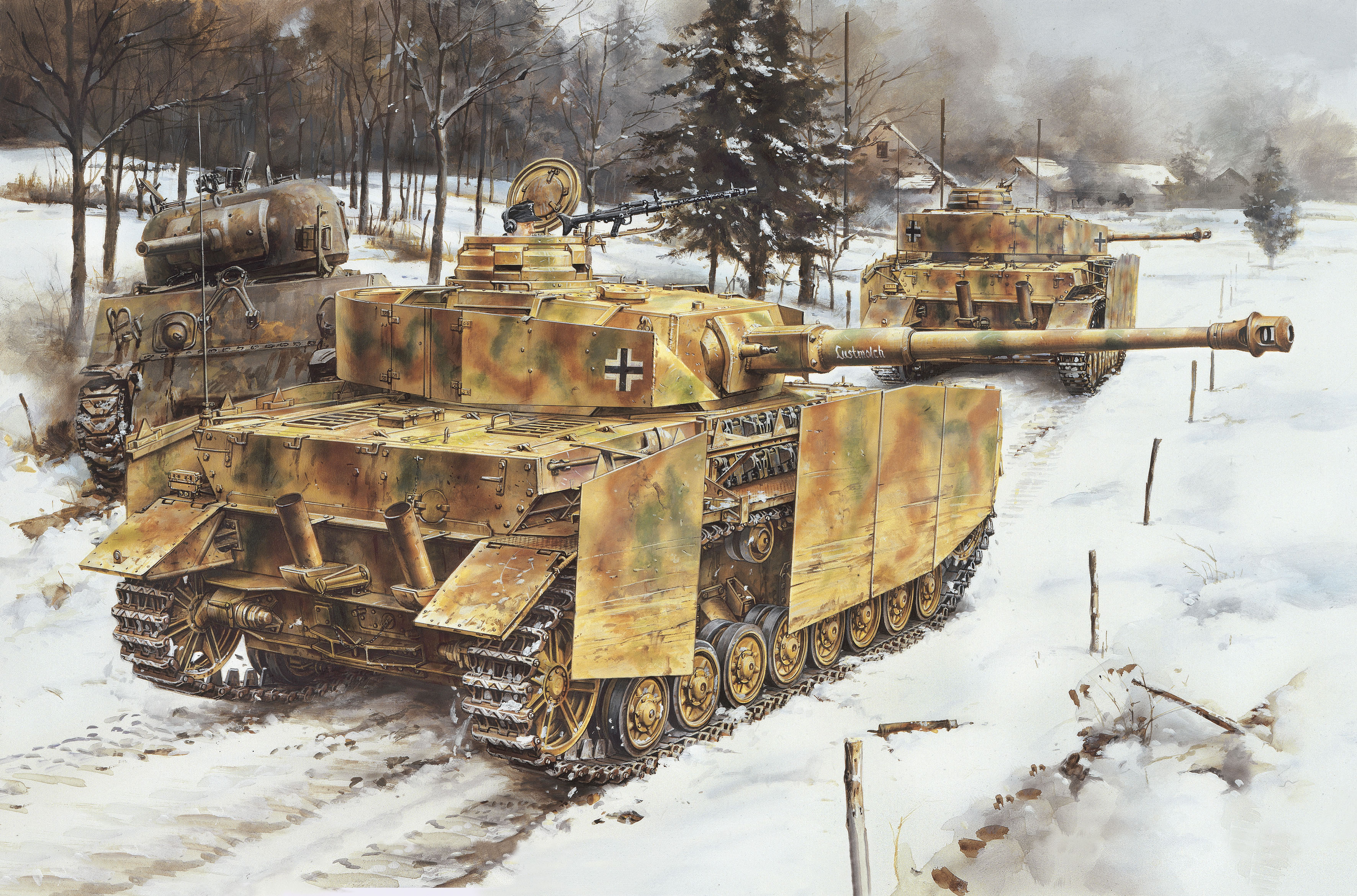 Model Kit tank 6556 - Pz.Kpfw.IV Ausf.J MID PRODUCTION (AUGUST-SEPTEMBER 1944) (SMART KIT) (1:35)