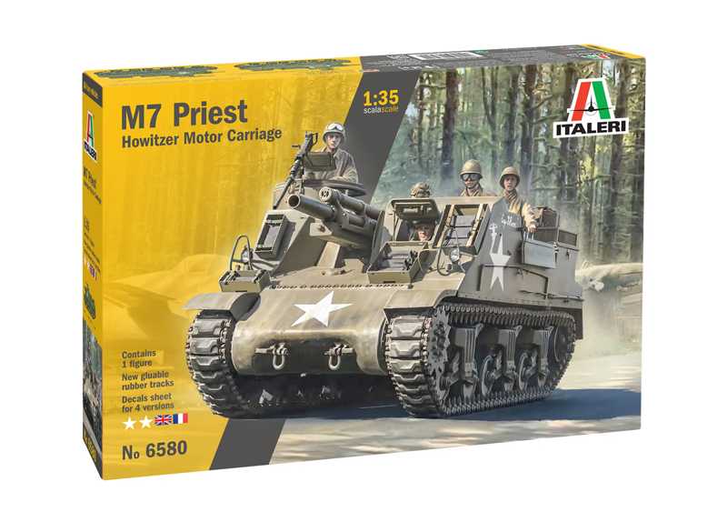 Model Kit tank 6580 - M7 Priest (1:35) 33-6580