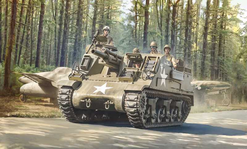 Model Kit tank 6580 - M7 Priest (1:35)