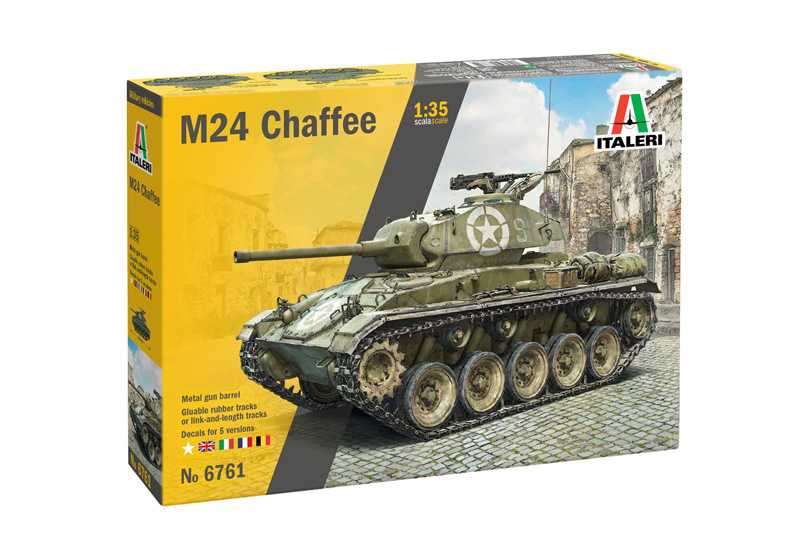 Model Kit tank 6761 - M24 "Chaffee" (1:35) 33-6761