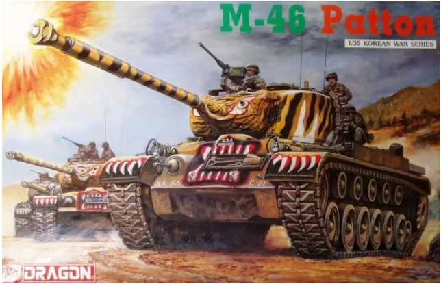 Model Kit tank 6805 - M-46 PATTON (1:35) 34-6805