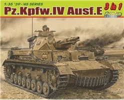 Model Kit tank 6874 - Pz.Kpfw.IV Ausf.E (3 in 1) (1:35)