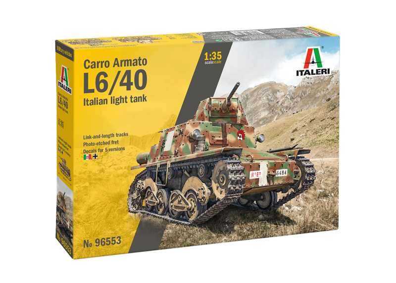 1:35 Carro Armato L6/40