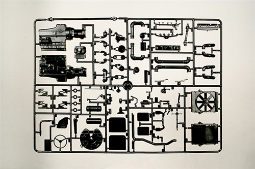 Model Kit truck 3859 - Freightliner FLC (1:24)