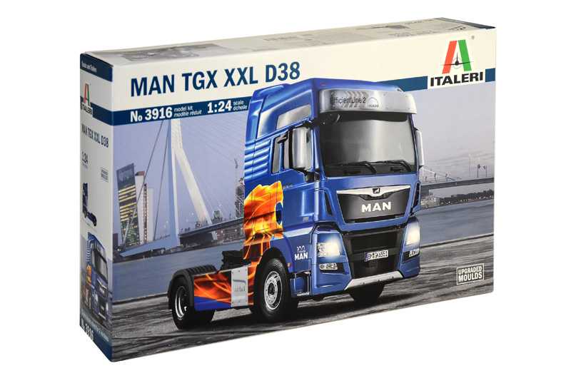 Model Kit truck 3916 - MAN TGX XXL D38 (1:24) 33-3916