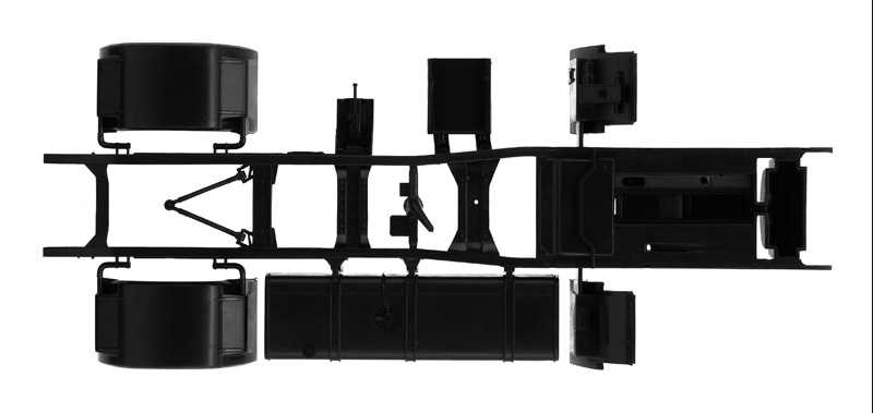 Model Kit truck 3933 - DAF XF105 Space America (1:24)