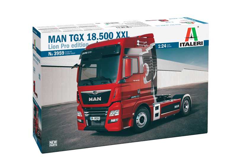 Model Kit truck 3959 - MAN TGX XXL D38 (1:24)