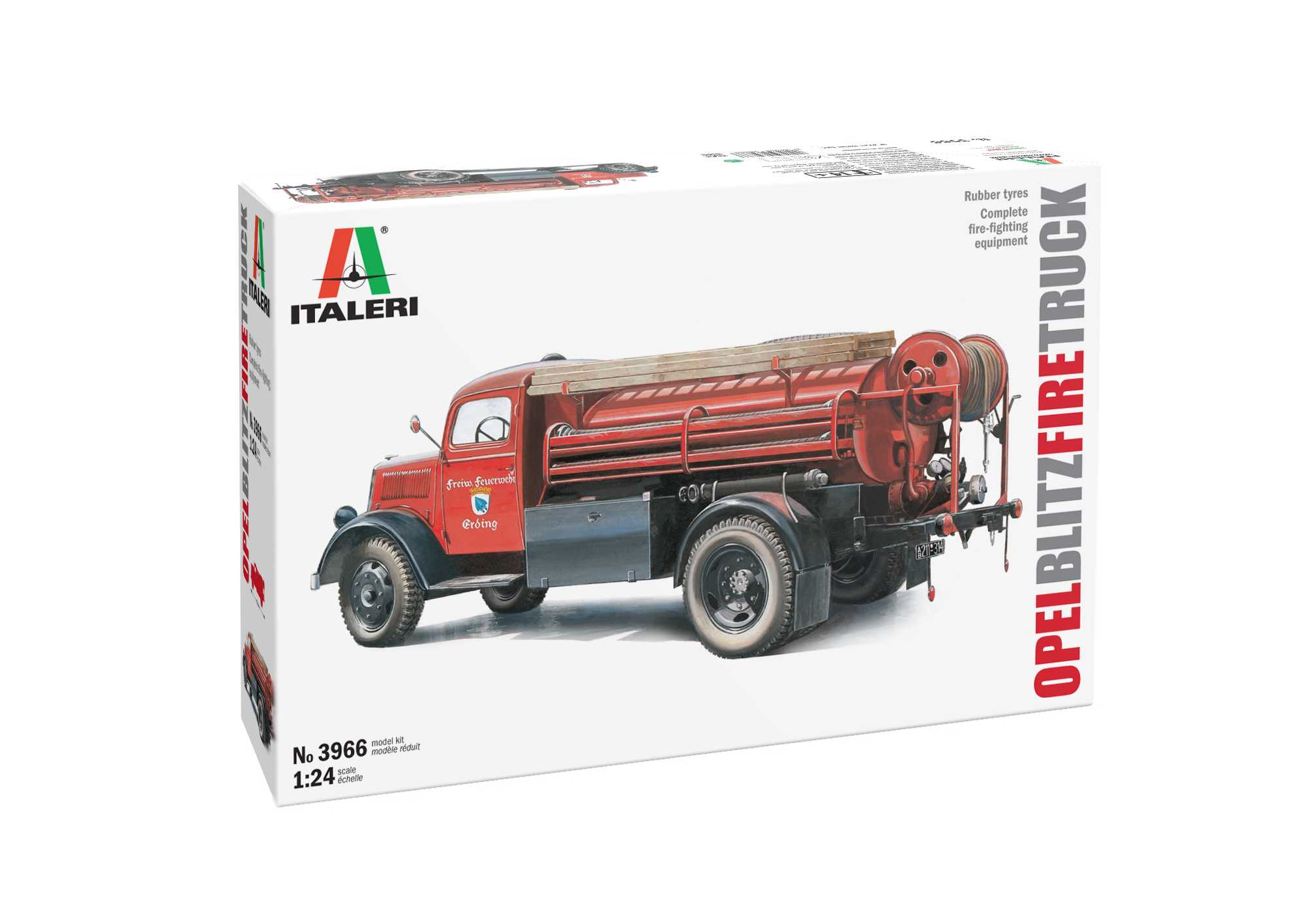 Model Kit truck 3966 - Opel Blitz Tank Truck (1:24)