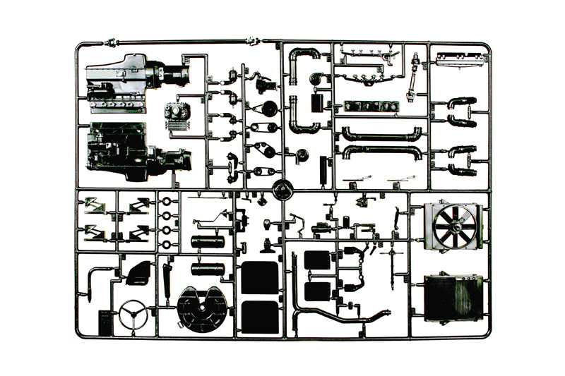 Model Kit truck 90785 - Freighliner Aerodyne (1:24)
