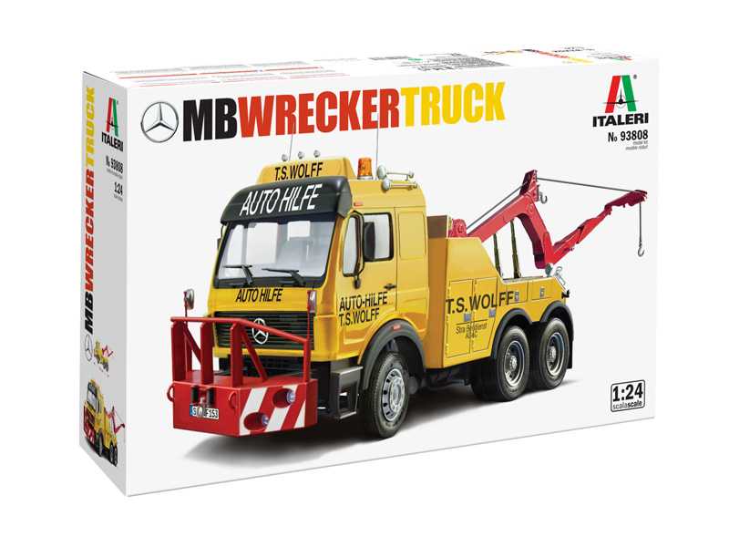 1:24 Mercedes-Benz Wrecker Truck
