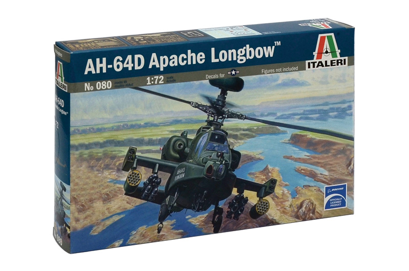Model Kit vrtuľník 0080 - AH-64 D APACHE Longbow (1:72) 33-0080