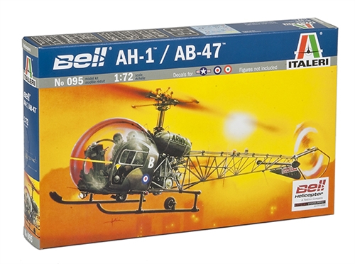 Model Kit vrtuľník 0095 - AH-1 / AB-47 (1:72) 33-0095