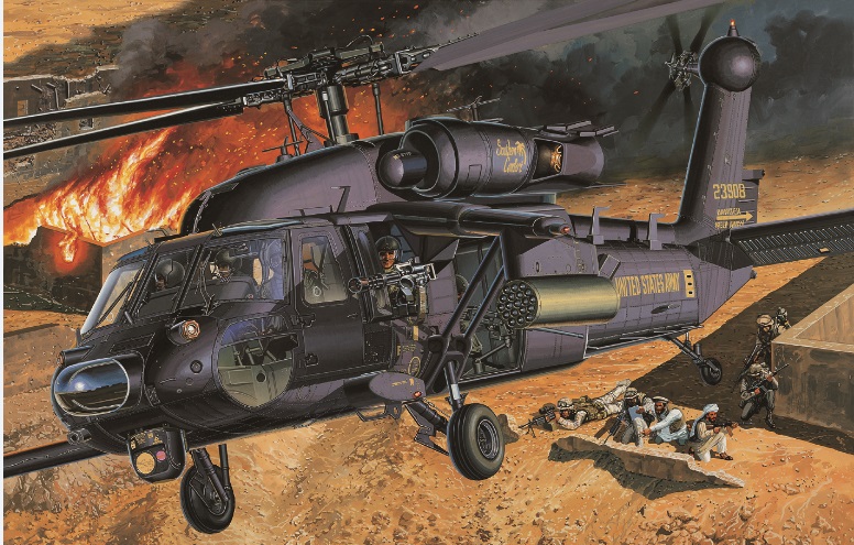 Model Kit vrtulník 12115 - AH-60L DAP (1:35)