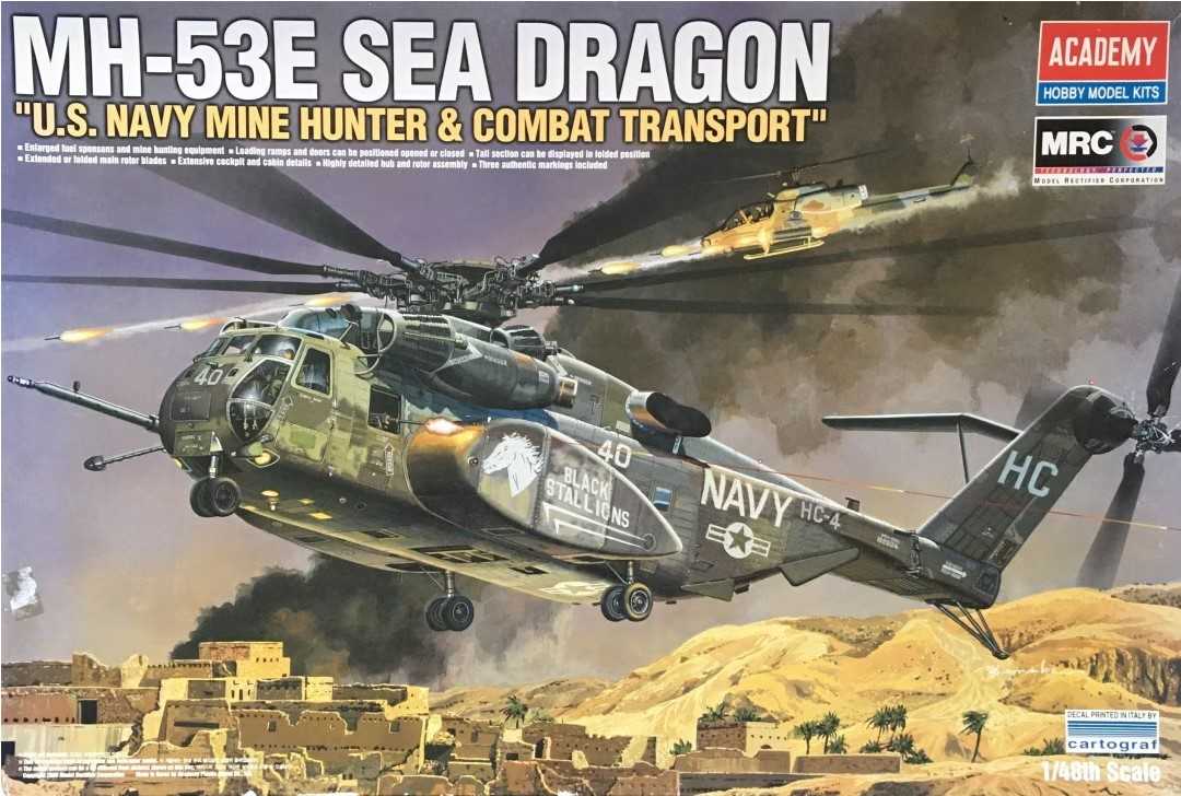 Model Kit vrtuľník 12703 - MH-53E SEA DRAGON (1:48) 36-12703