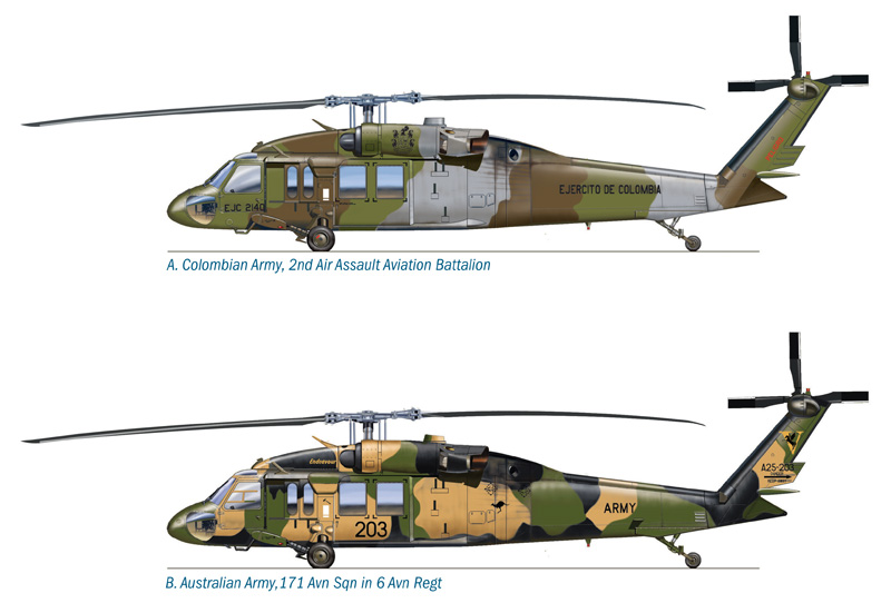 Model Kit vrtulník 1328 - UH-60/MH-60 BLACK HAWK "NIGHT RAID" (1:72)