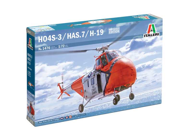 Model Kit vrtuľník 1476 - HAS22 / HO4S-3 / H-19 (1:72) 33-1476