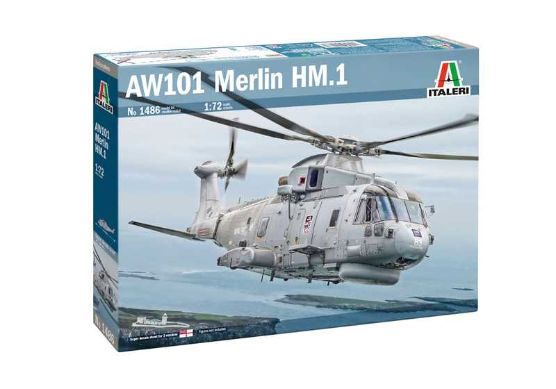 Model Kit vrtuľník 1486 - AW-101 Merlin HM.1 (1:72) 33-1486