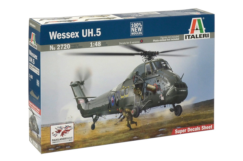 Model Kit vrtuľník 2720 - W.Wessex UH/5 (1:48) 33-2720