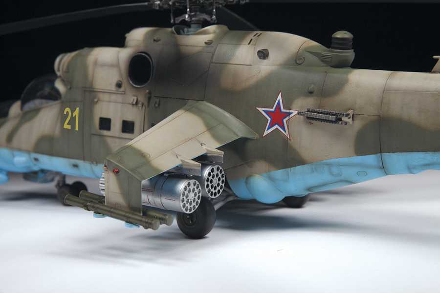 Model Kit vrtulník 4812 - MIL Mi-24P Russ.Attack Helicopter (1:48)