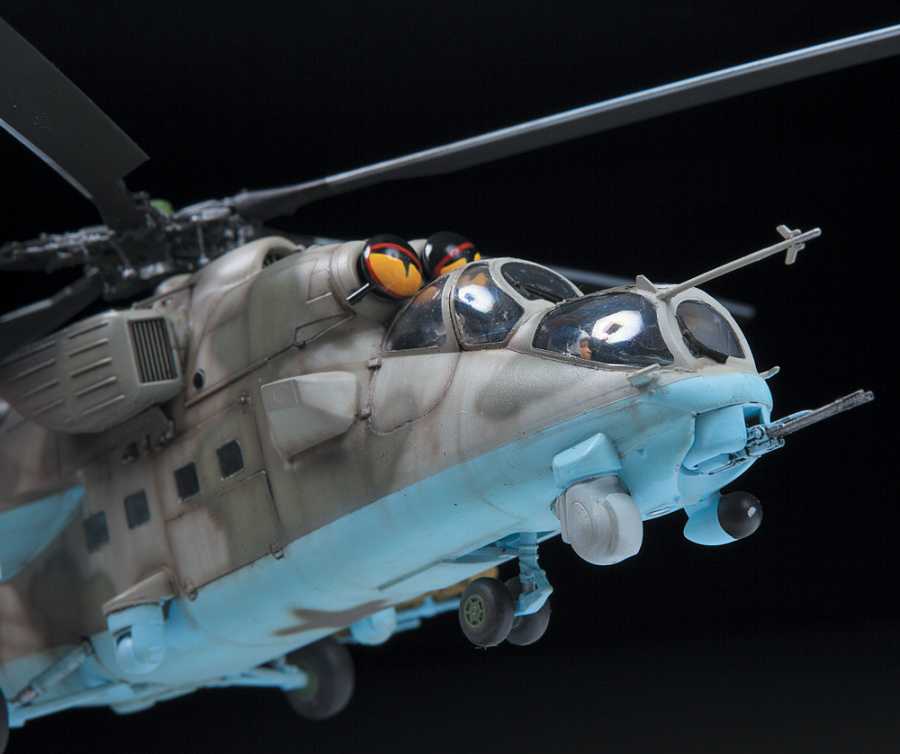 Model Kit vrtulník 4813 - MIL Mi-35 M "Hind E" (1:48)