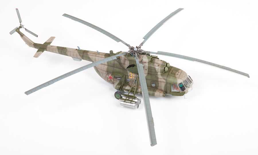 Model Kit vrtulník 4828 - MIL-Mi-8MT (1:48)
