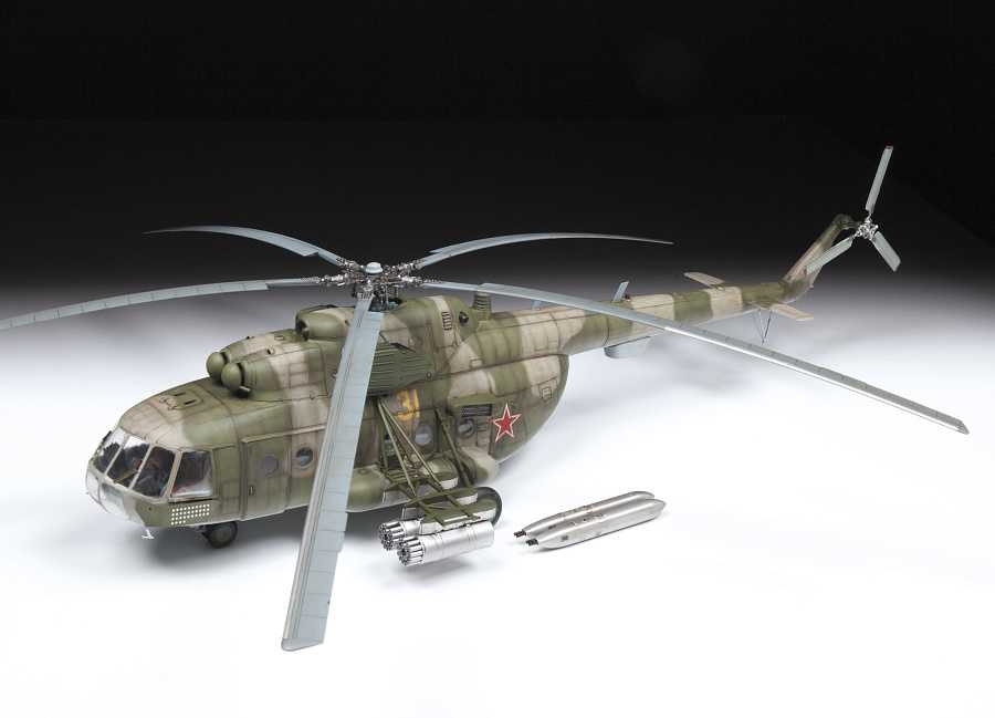 Model Kit vrtulník 4828 - MIL-Mi-8MT (1:48)