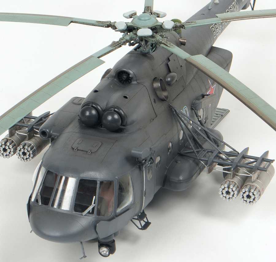 Model Kit vrtulník 4835 - Soviet helicopter MI-171SH (1:48)