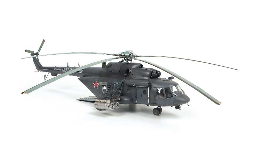 Model Kit vrtulník 4835 - Soviet helicopter MI-171SH (1:48)