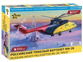 Model Kit vrtulník 7054 - Russian heavy helicopter MI-26 "Halo" (1:144)