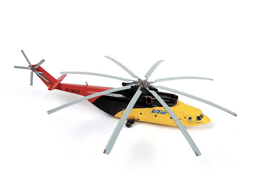 Model Kit vrtulník 7054 - Russian heavy helicopter MI-26 "Halo" (1:144)