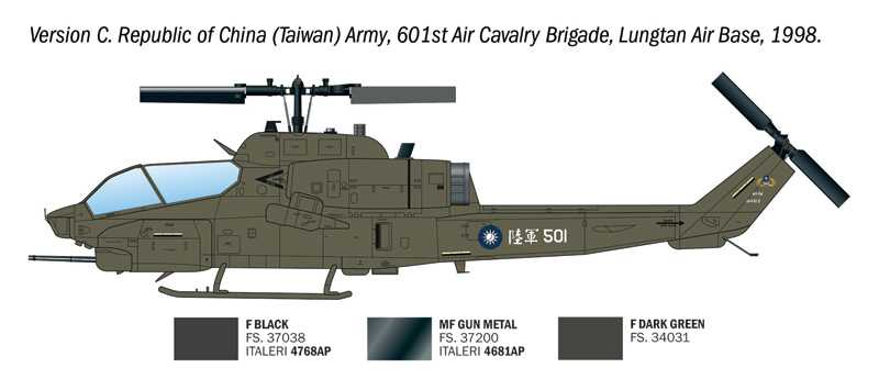 Model Kit vrtulník 90160 - AH-1W Super Cobra (1:72)