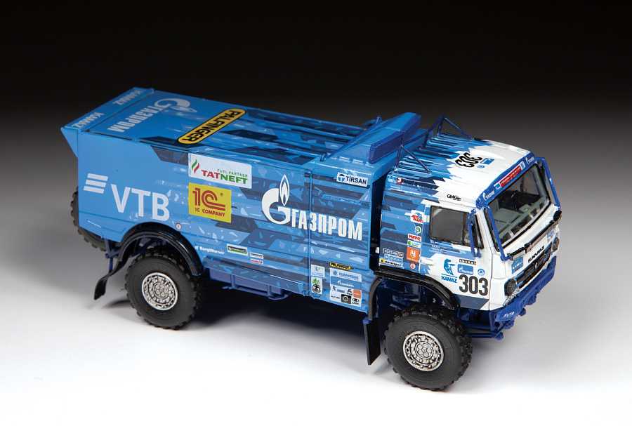 Model kit auto 5076 - KAMAZ-43509 "KAMAZ-master" (1:72)