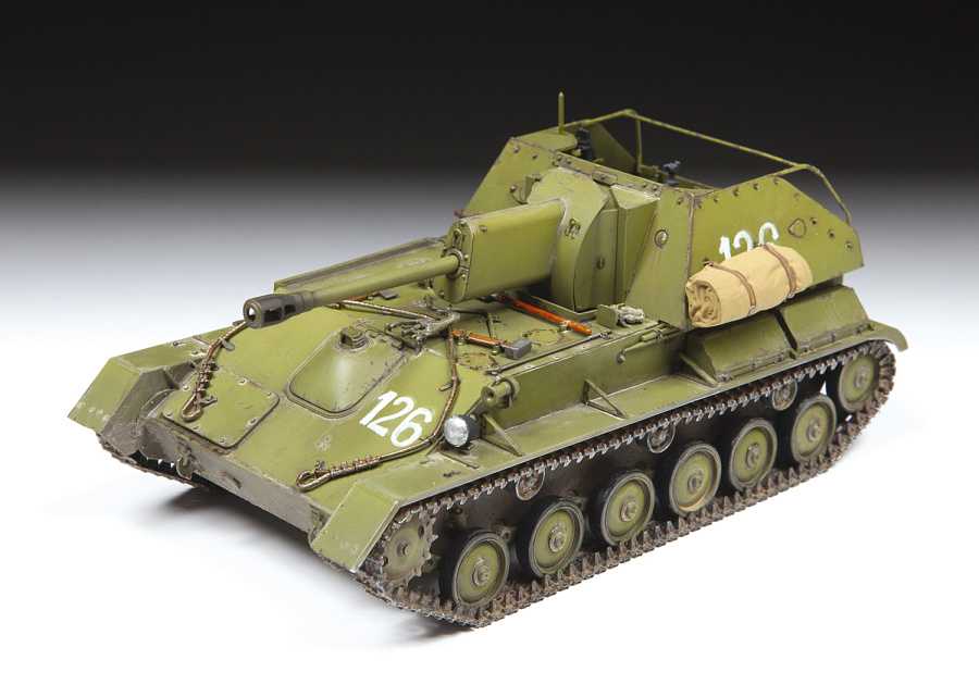 Model kit military 3662 - Su-76 Soviet self propelled gun (1:35)