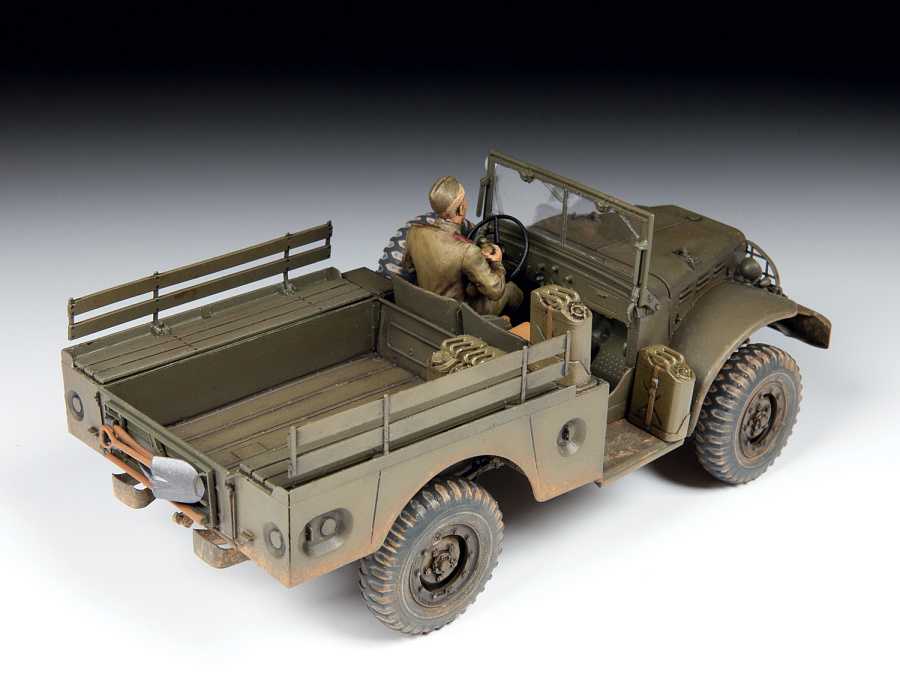 Model kit military 3664 - Dodge WC-52 (1:35)