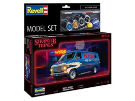 ModelSet STRANGER THINGS auto 67732 - GMC® WSQK Squawk Van (1:25)