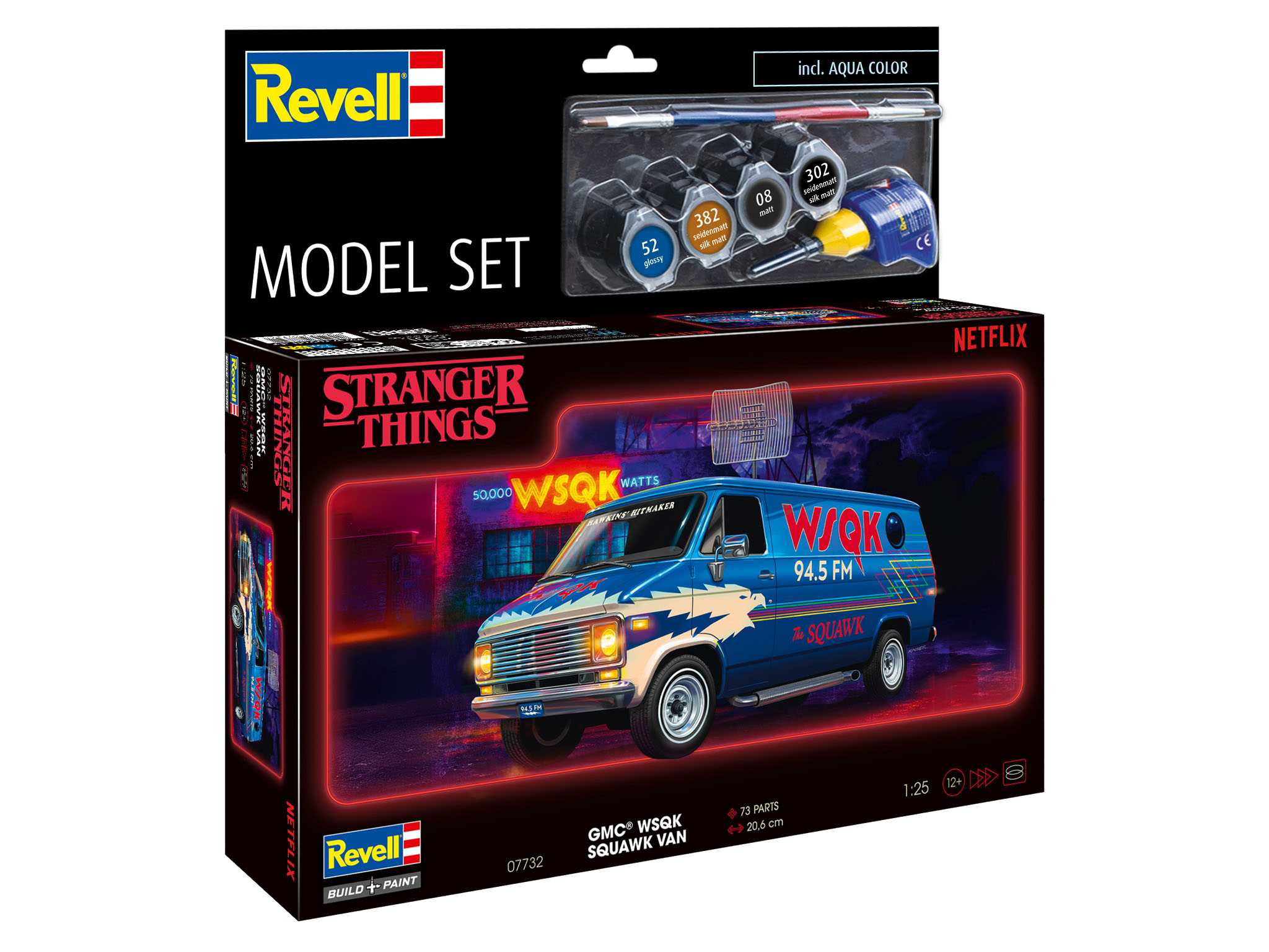 1:25 GMC® WSQK Squawk Van (Model Set)