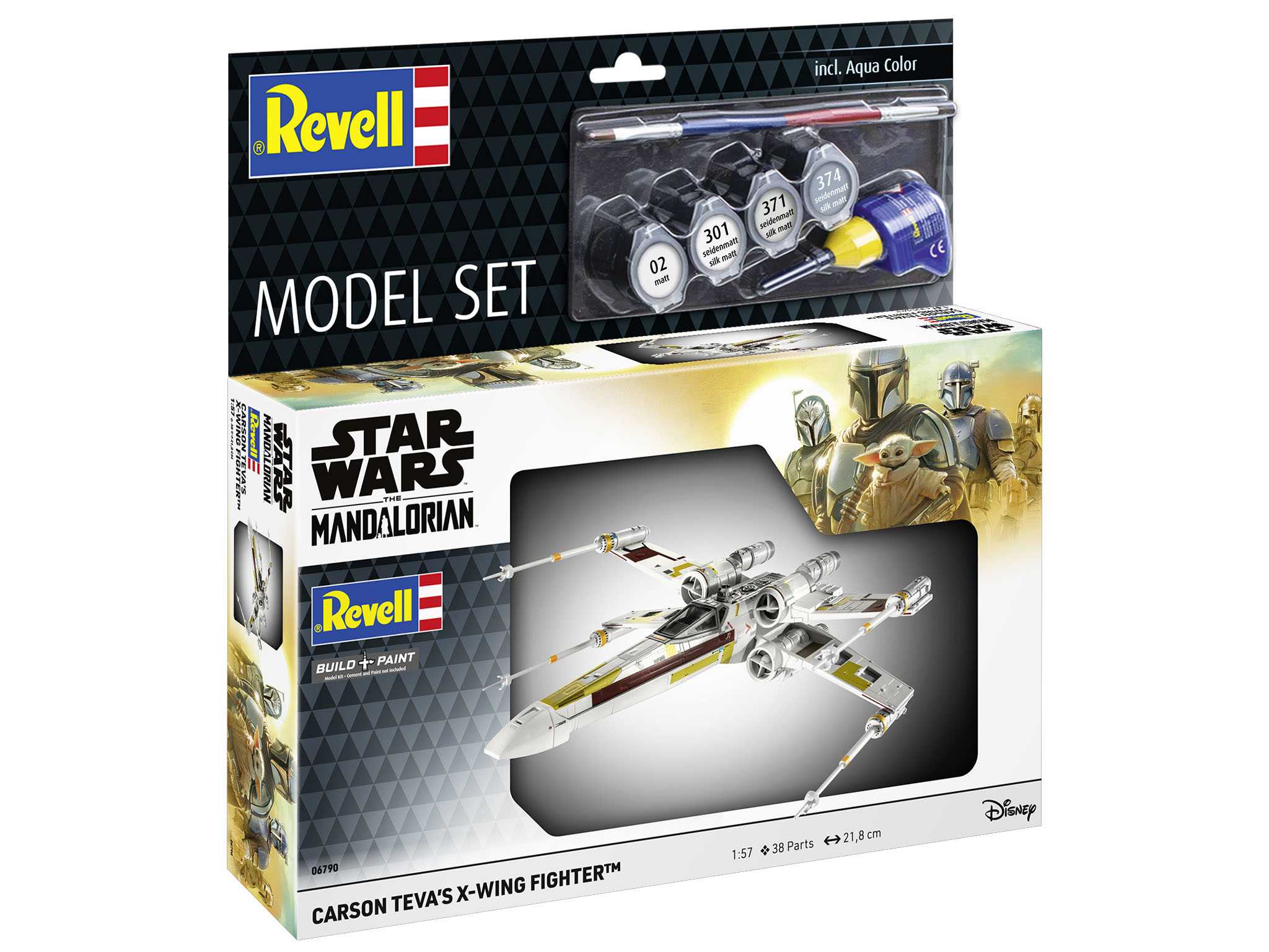 ModelSet SW 66790 - X-Wing Carson Teva: The Mandalorian (1:57) 18-66790