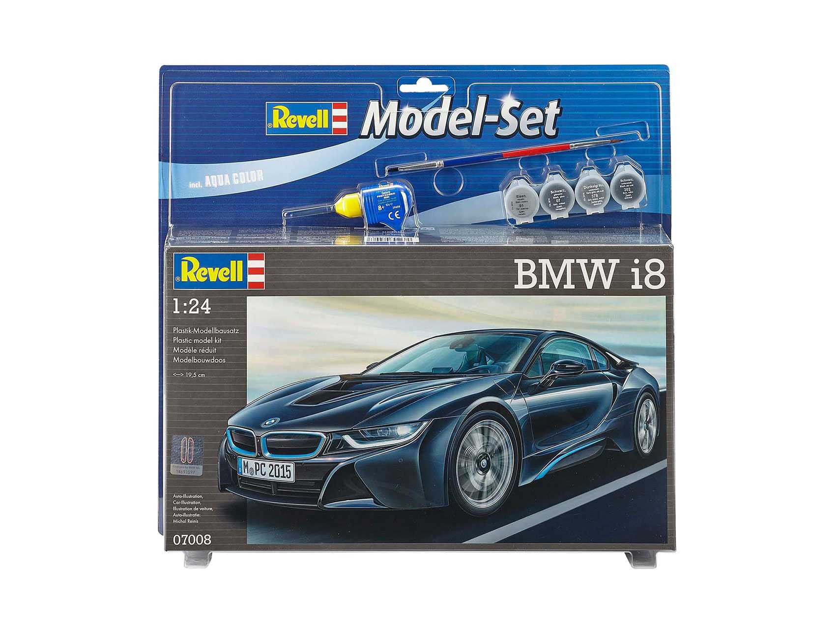 ModelSet auto 67008 - BMW i8 (1:24)