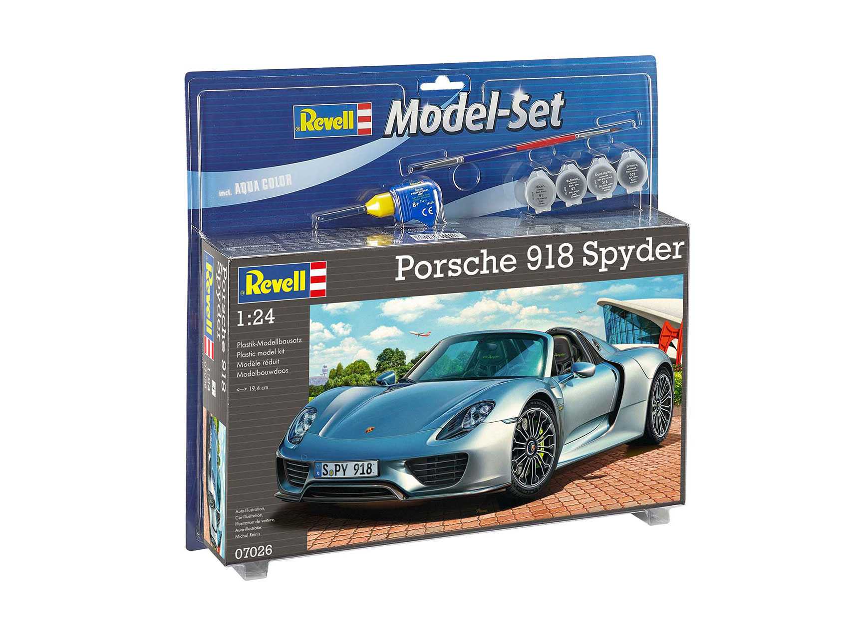 ModelSet auto 67026 - Porsche 918 Spyder (1:24) 18-67026