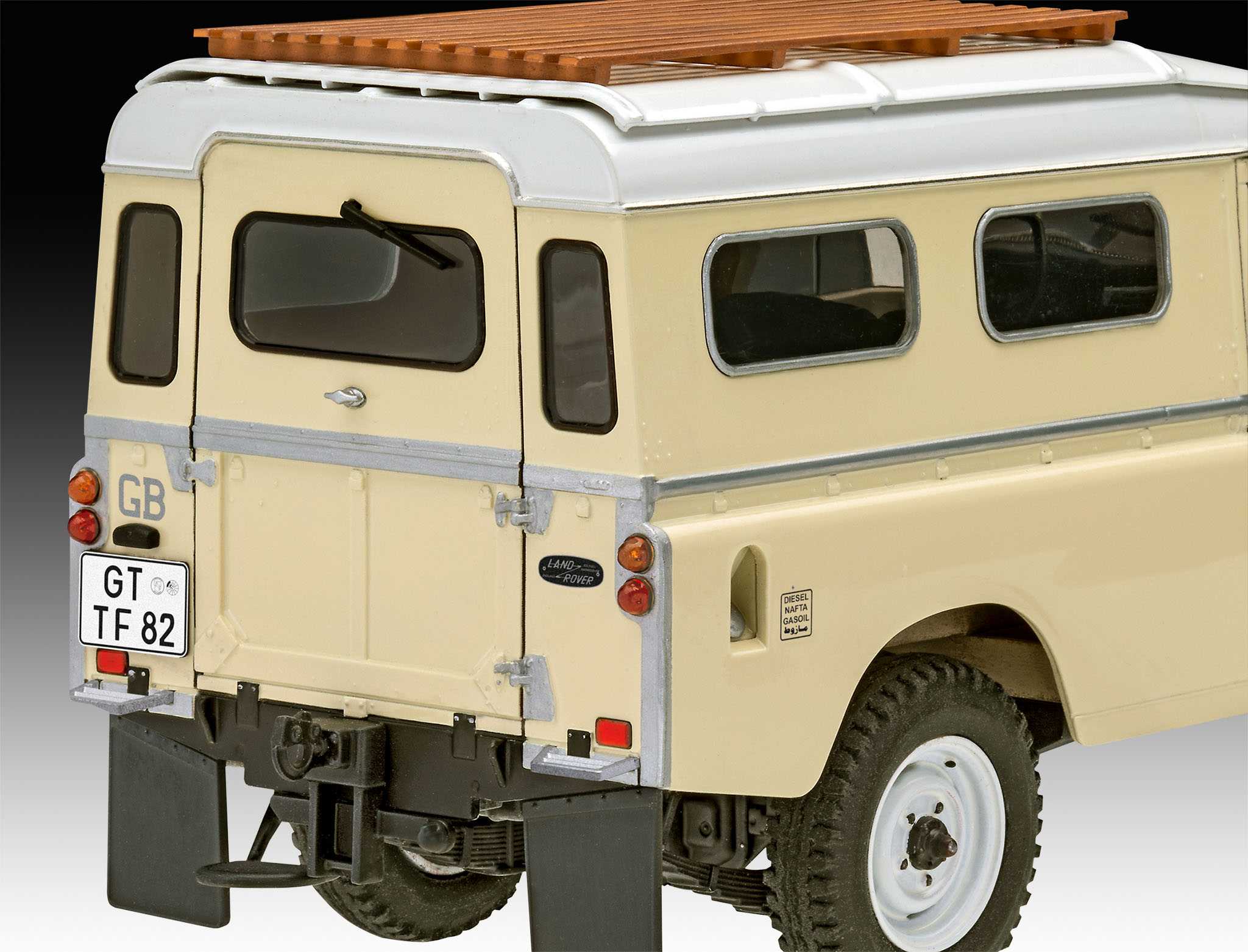 ModelSet auto 67056 - Land Rover Series III LWB (commercial) (1:24)