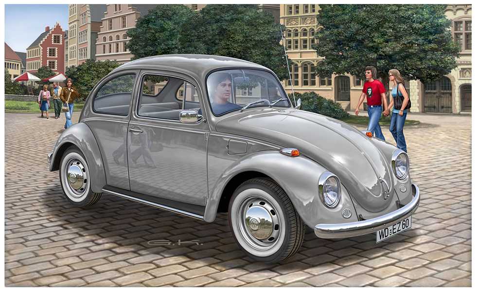ModelSet auto 67083 - VW Beetle Limousine 68 (1:24)
