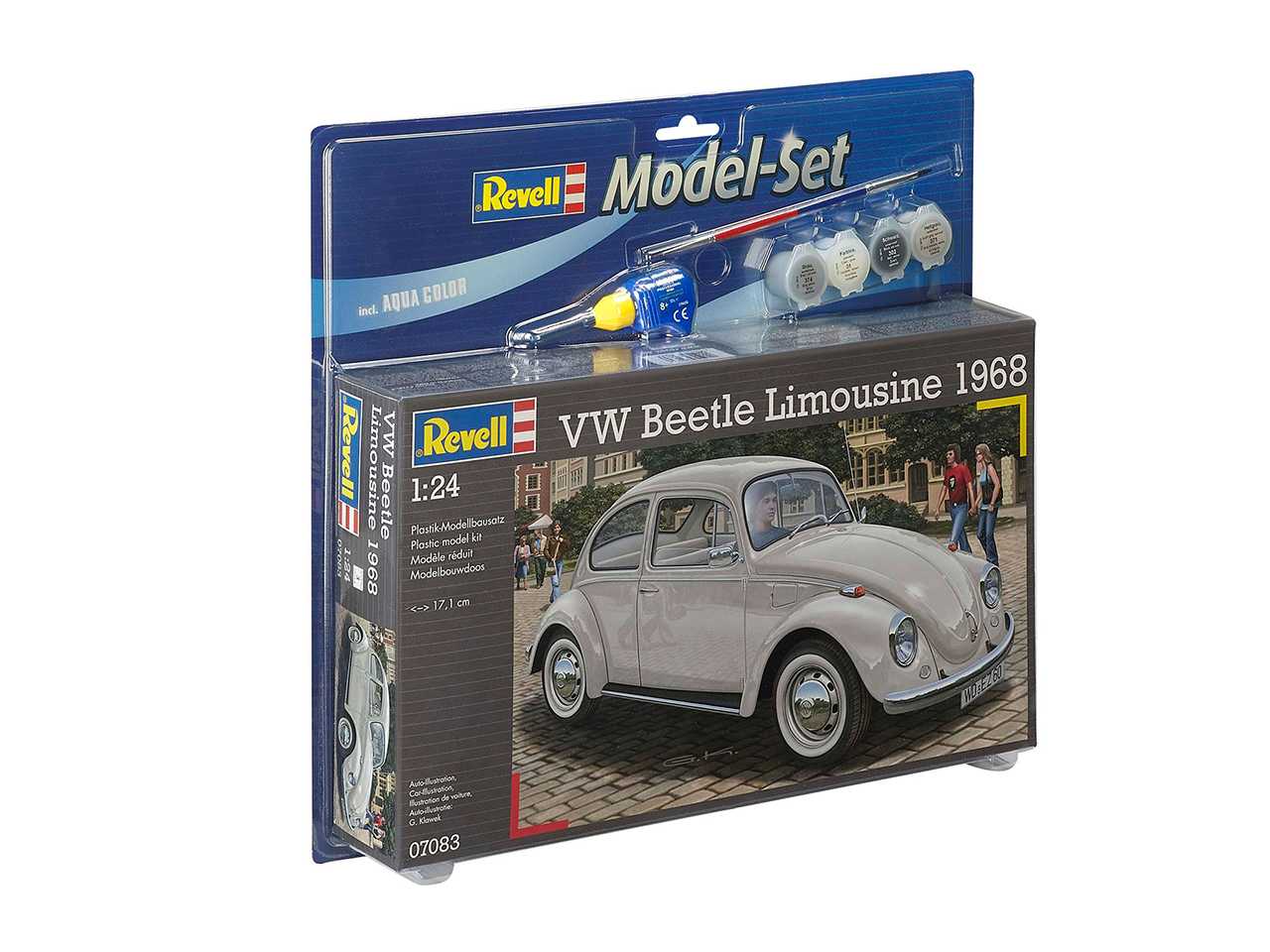ModelSet auto 67083 - VW Beetle Limousine 68 (1:24)