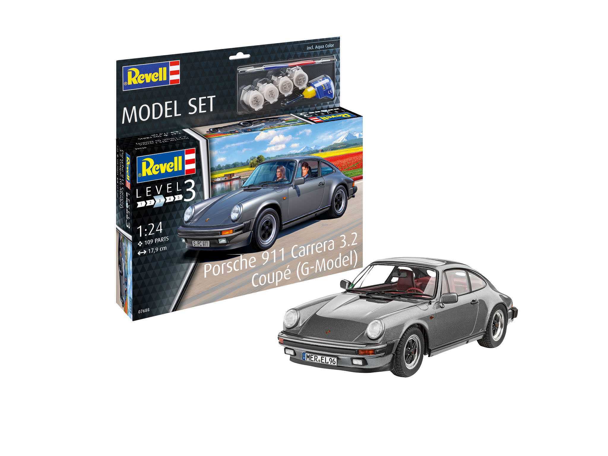 ModelSet auto 67688 - Porsche 911 Coupé (G-Model) (1:24)